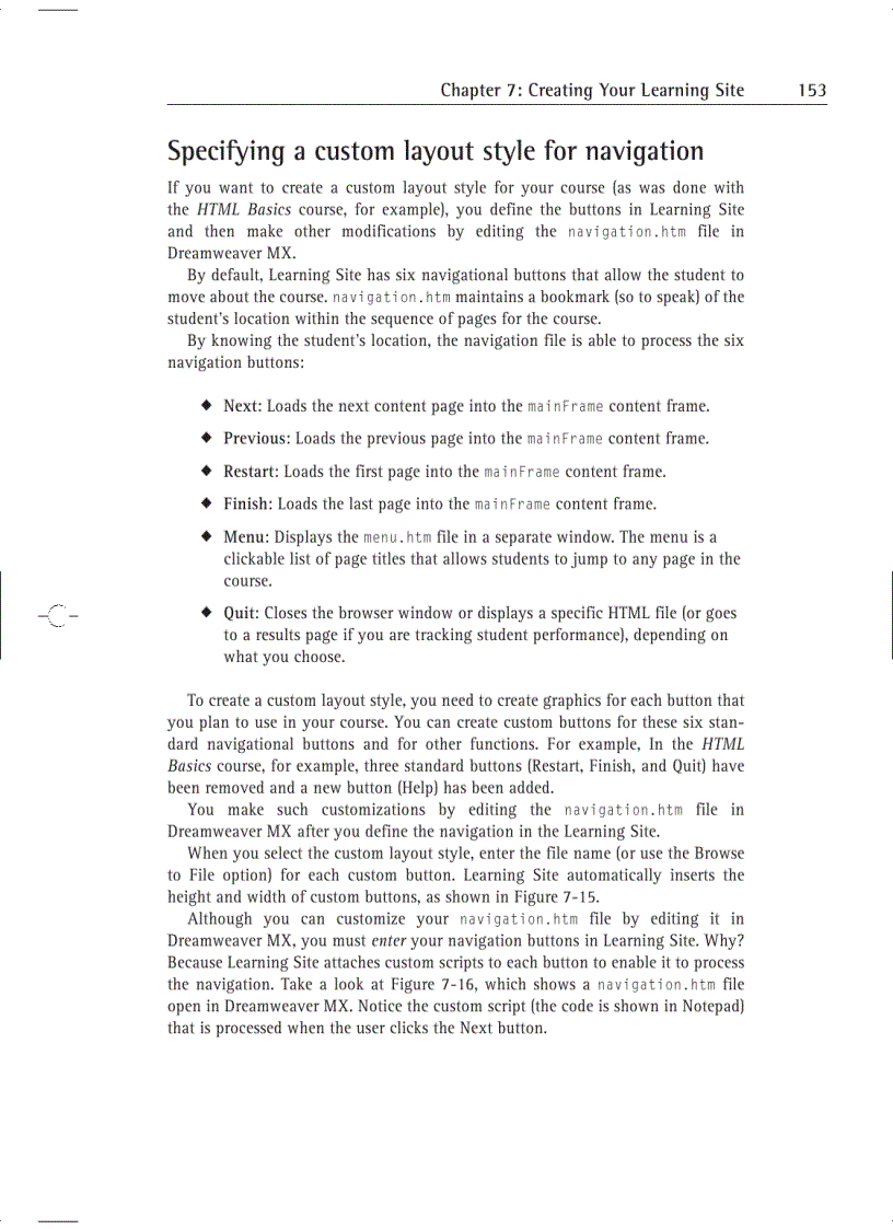 image for page Creating Your Learning Site