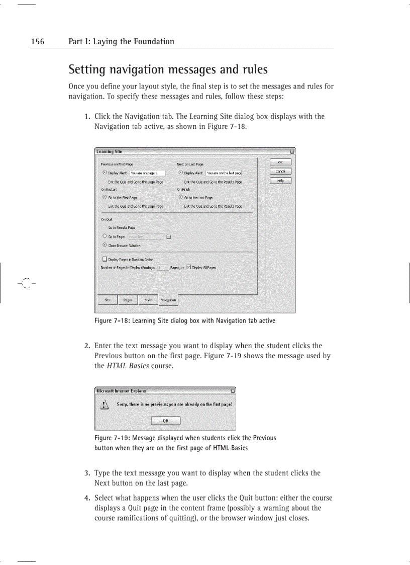 image for page Creating Your Learning Site