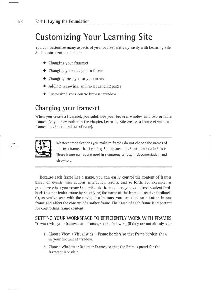 image for page Creating Your Learning Site