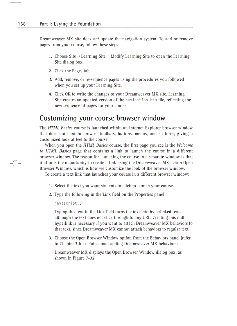 image for page Creating Your Learning Site