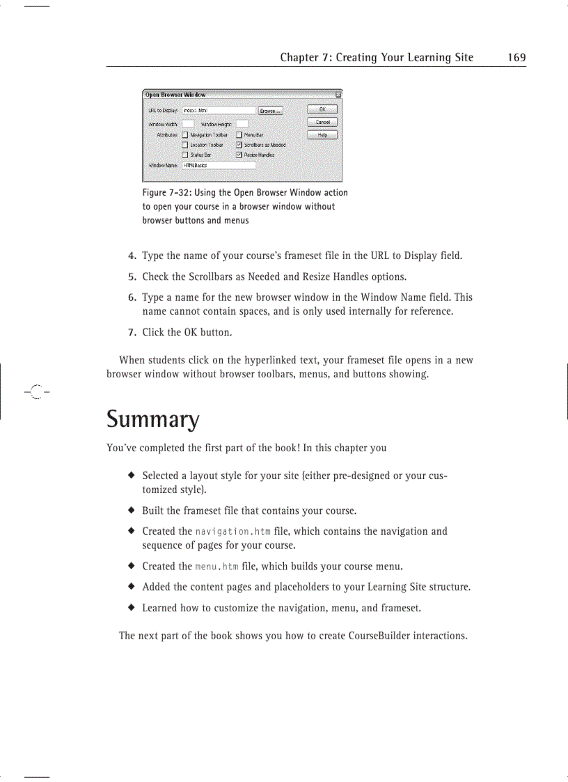 image for page Creating Your Learning Site
