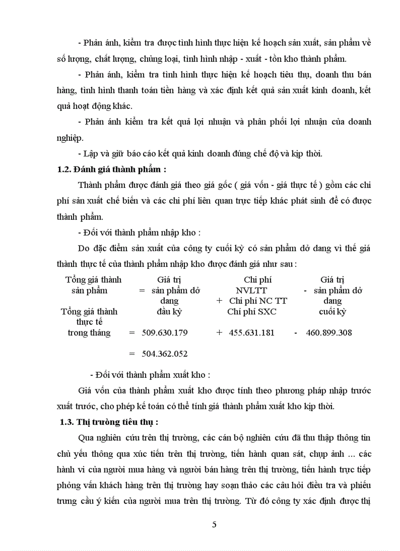 image for page Kế toán thành phẩm và xác định kết quả tiêu thụ thành phẩm tại công ty cổ phần Đại Kim
