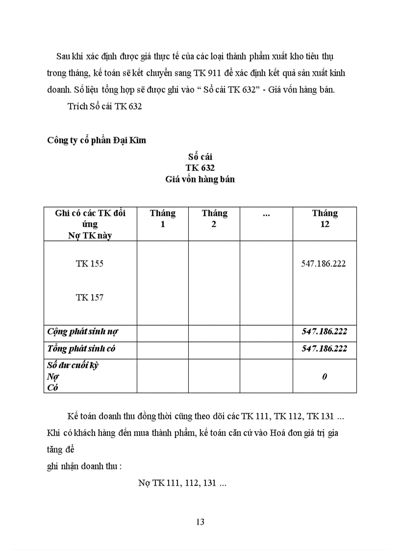 image for page Kế toán thành phẩm và xác định kết quả tiêu thụ thành phẩm tại công ty cổ phần Đại Kim