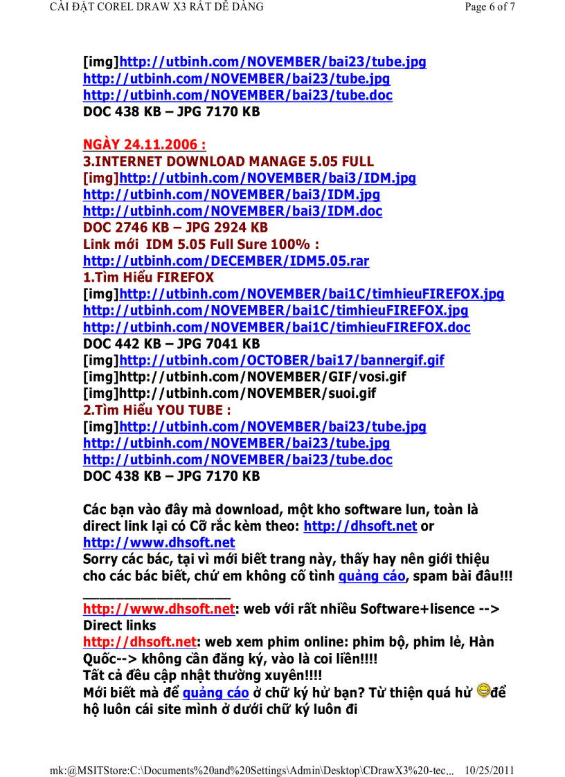 image for page CÀI ĐẶT COREL DRAW X3 RẤT DỄ DÀNG CorelDRAW Graphics Suite X3