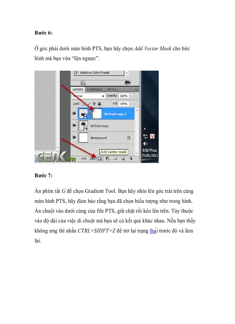 image for page Tạo hiệu ứng phản chiếu đơn giản bằng Photoshop