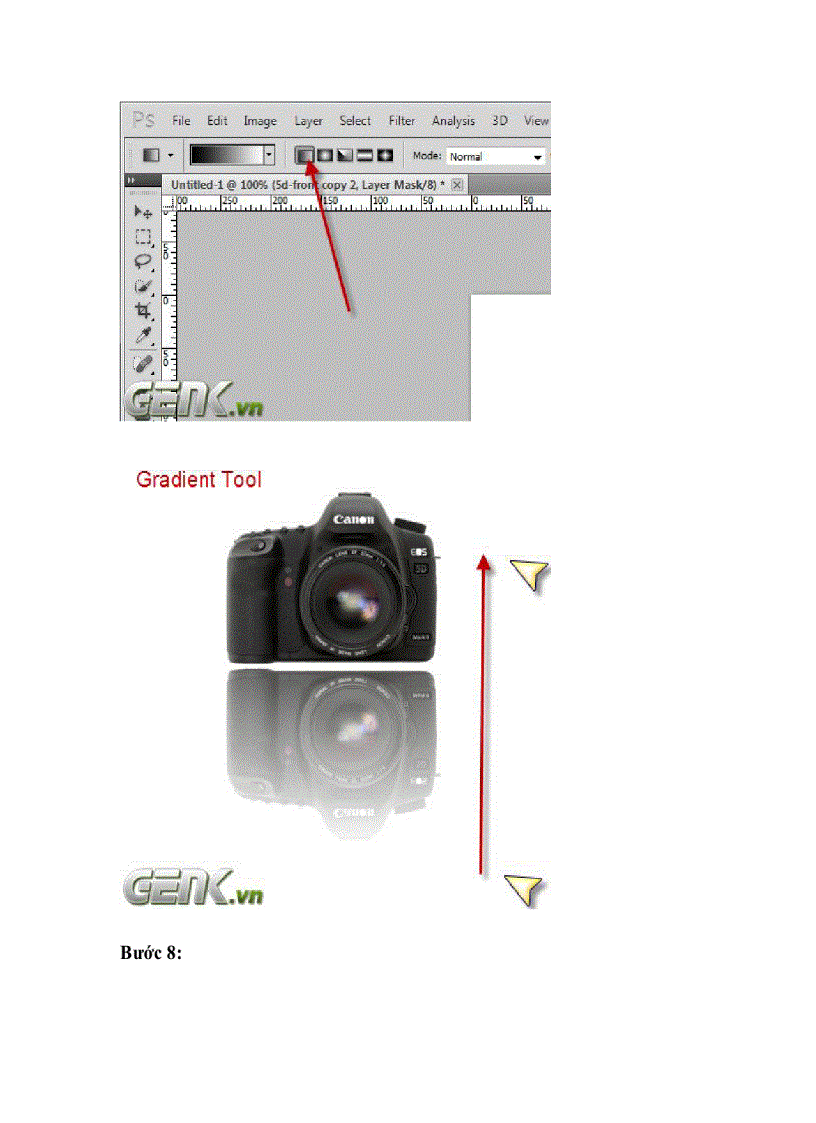 image for page Tạo hiệu ứng phản chiếu đơn giản bằng Photoshop