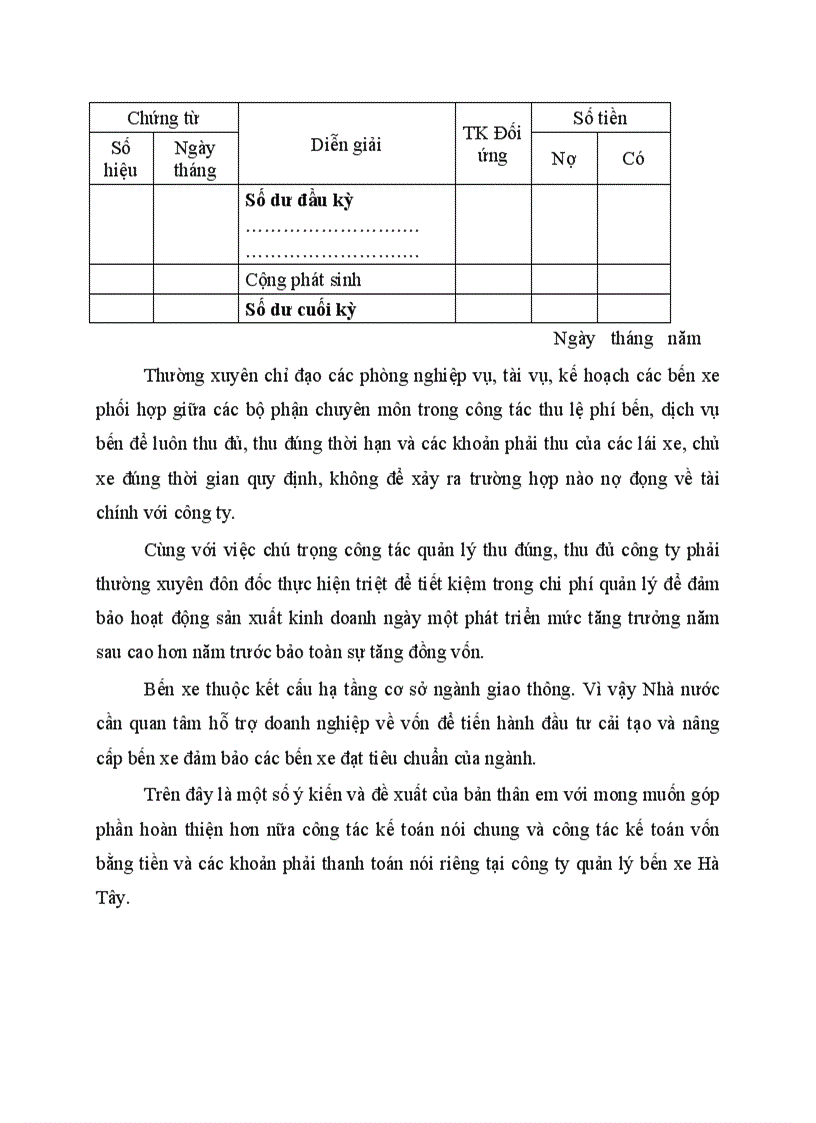 image for page Một số kiến nghị đề xuất nhằm hoàn thiện công tác kế toán tại công ty quản lý bến xe hà tây