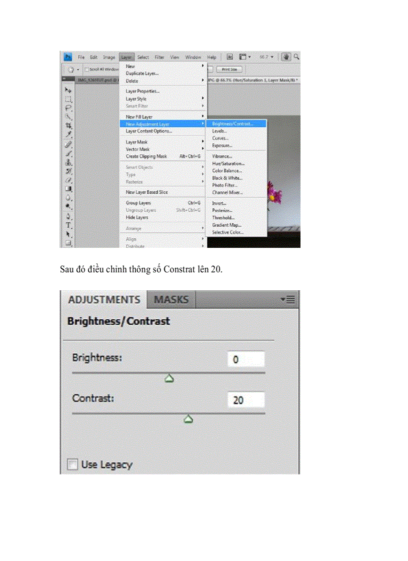 image for page Tạo tông màu tím trầm cho ảnh