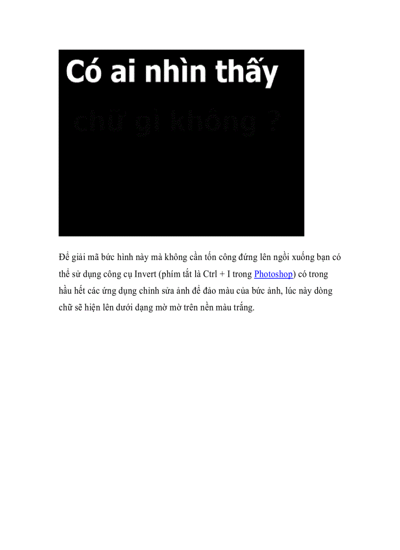 image for page Thủ thuật tạo ảnh mật mã bằng Photoshop