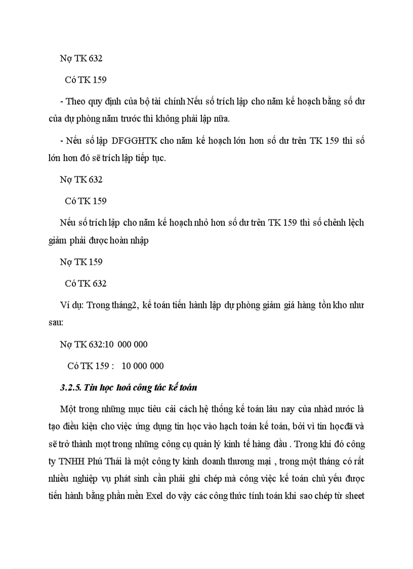 image for page Một số ý kiến góp phần hoàn thiện tổ chức hạch toán bán hàng và xác định kết quả kinh doanh tại công ty TNHH Phú Thái