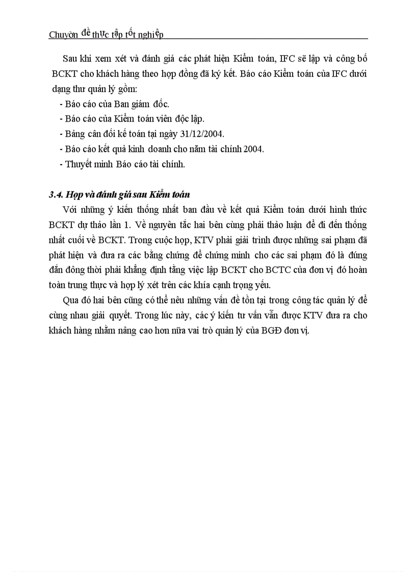 image for page Thực trạng công tác kiểm toán tài sản cố định trong kiểm toán báo cáo tài chính do công ty kiểm toán và tư vấn tài chính quốc tế IFC thực hiện