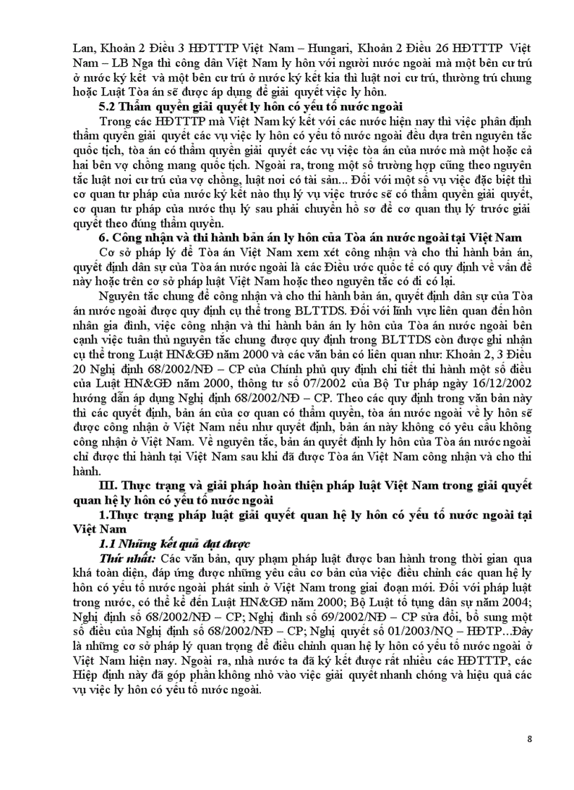 image for page Vấn đề ly hôn có yếu tố nước ngoài trong Tư pháp quốc tế Việt Nam