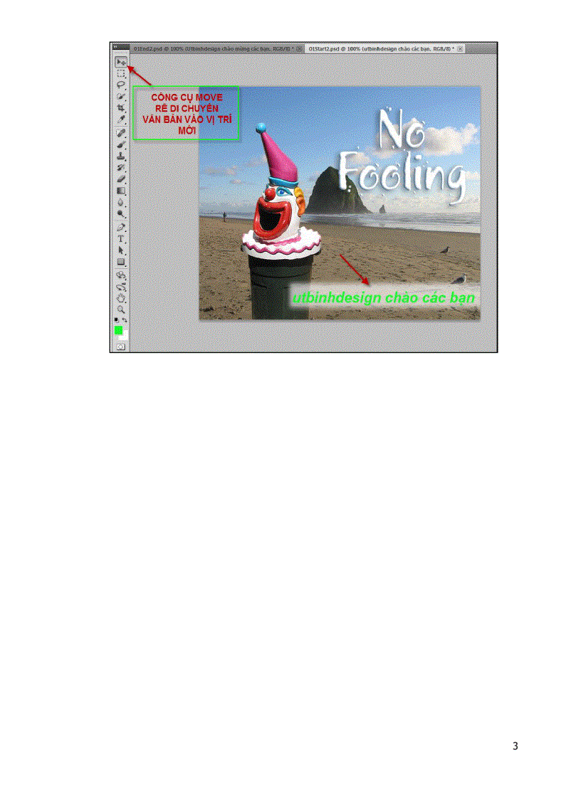 image for page Sử dụng thanh tùy chọn options bar