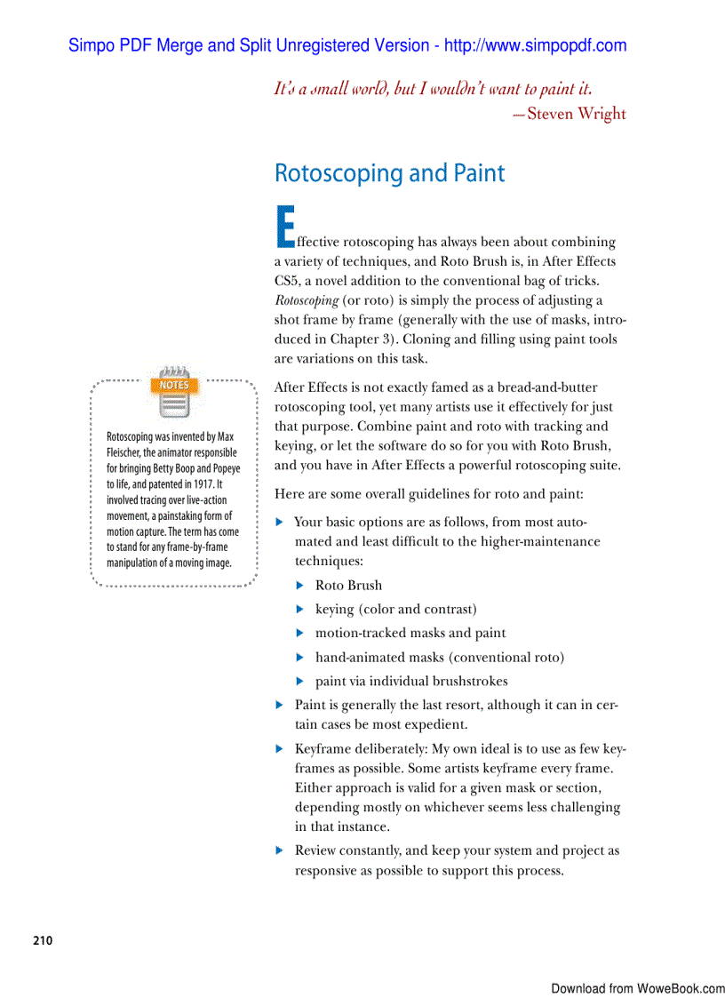 image for page Color Keying