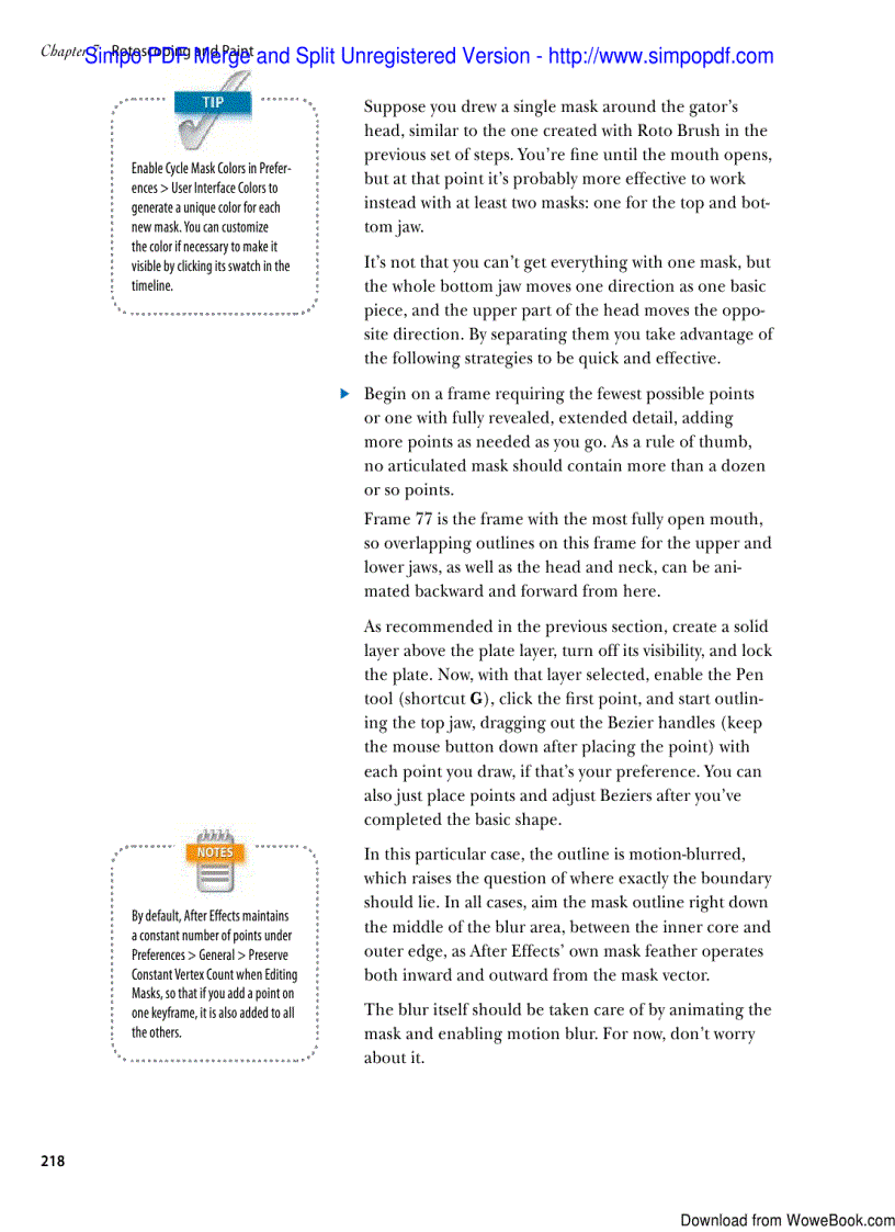 image for page Color Keying