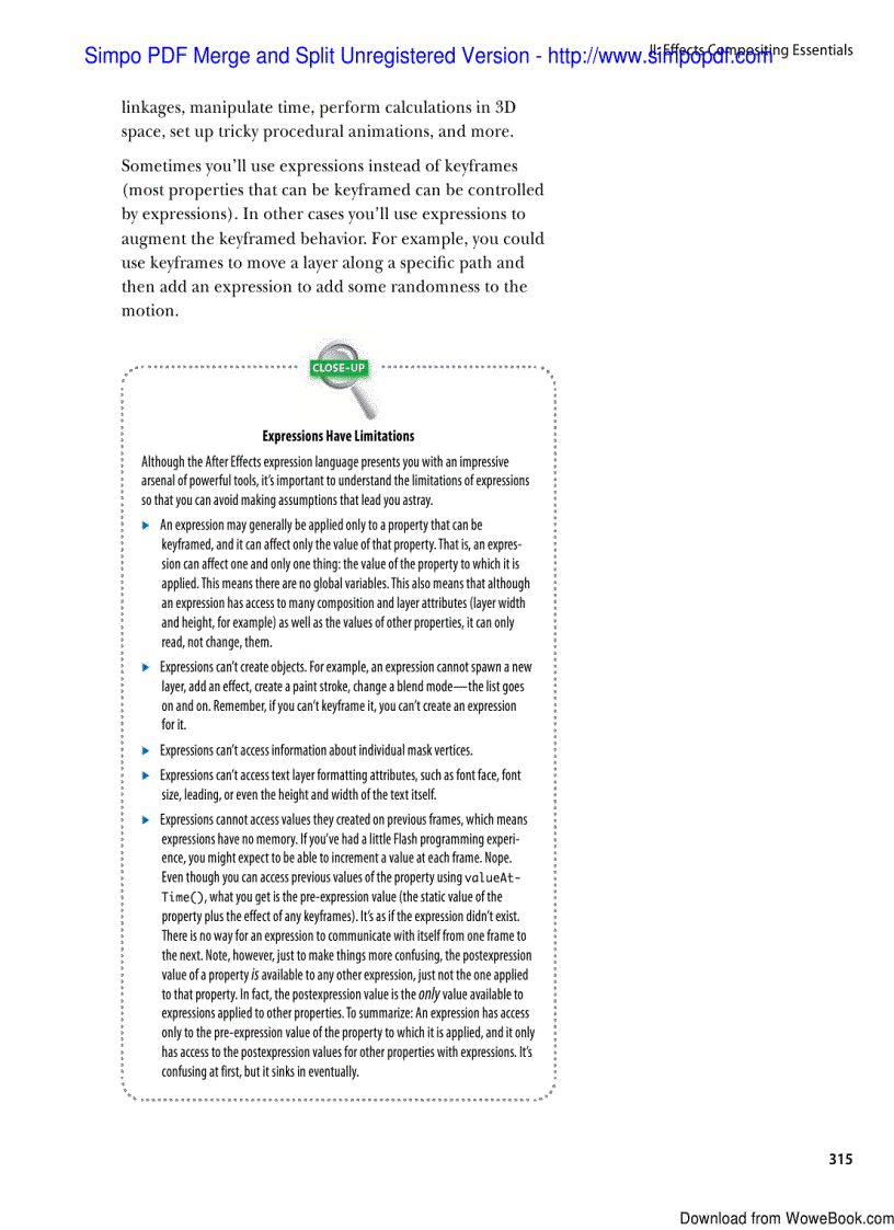 image for page Expressions