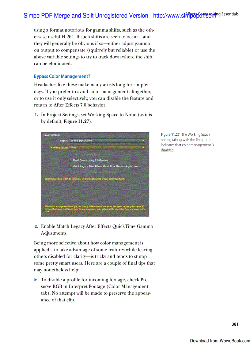 image for page Color Fidelity Management Depth LUTs