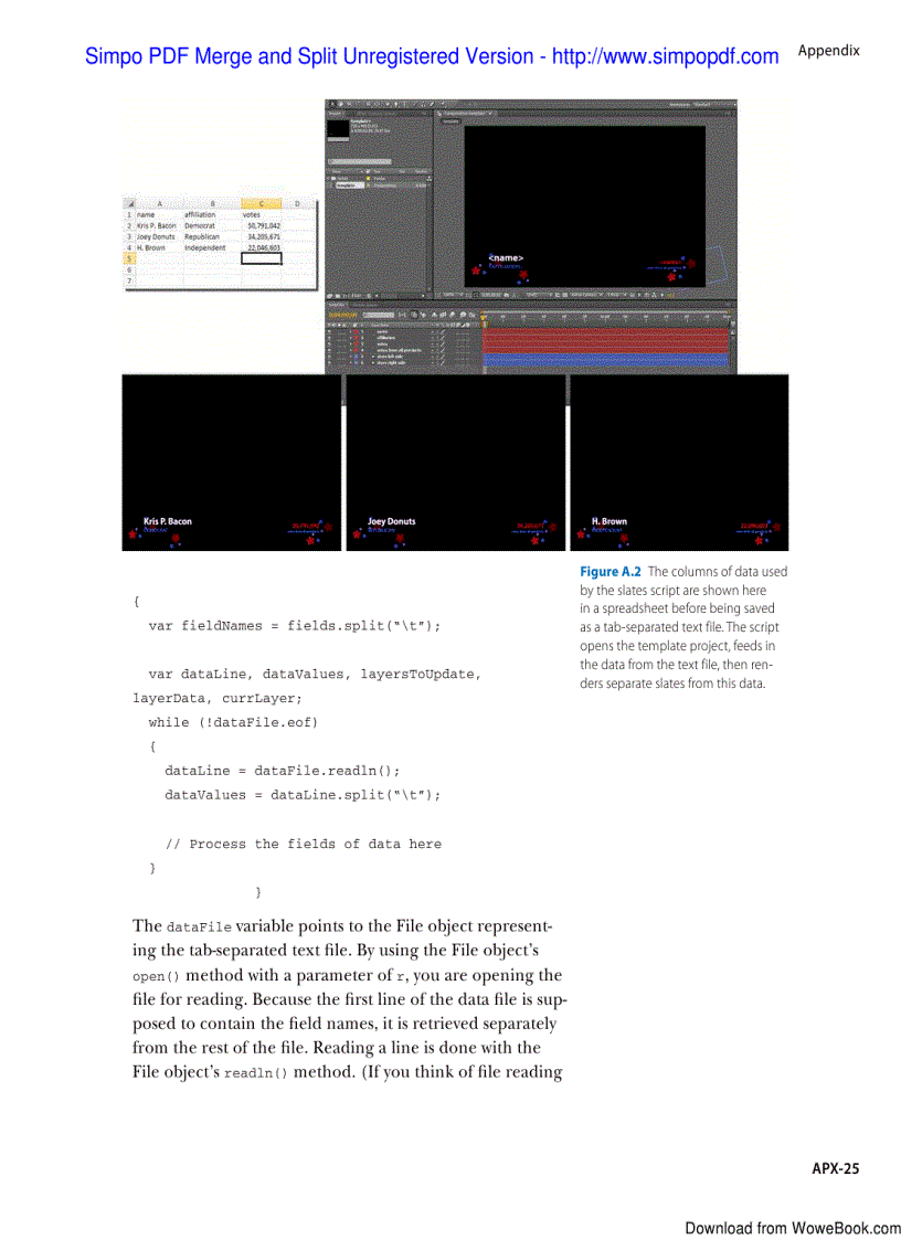 image for page Appendix Scripting CS5
