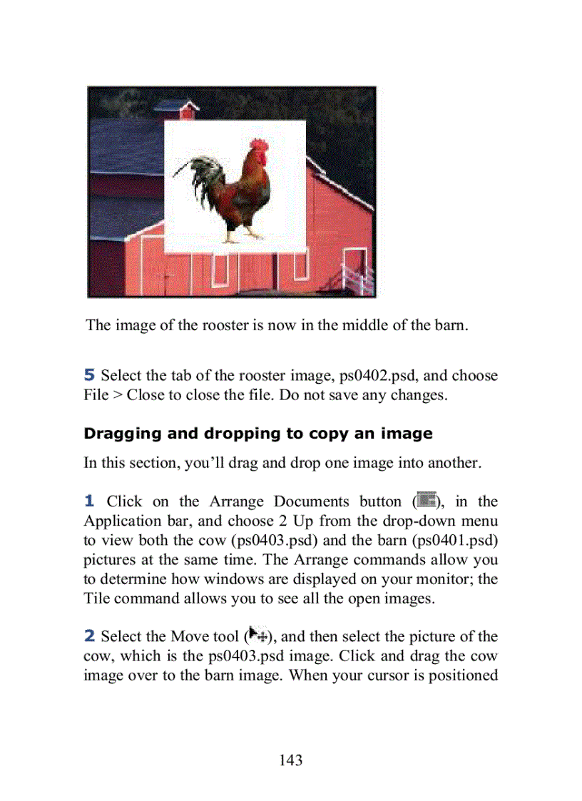 image for page Viewing an image s size and resolution