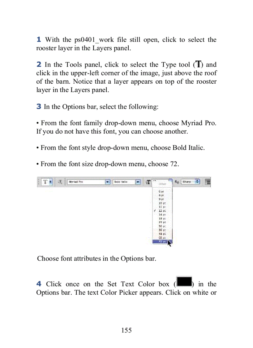 image for page Viewing an image s size and resolution