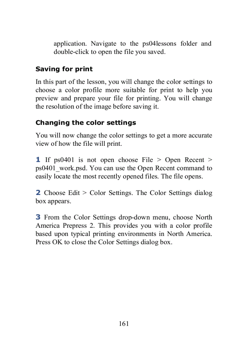 image for page Viewing an image s size and resolution