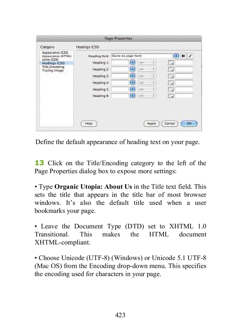 image for page Saving a page to your site