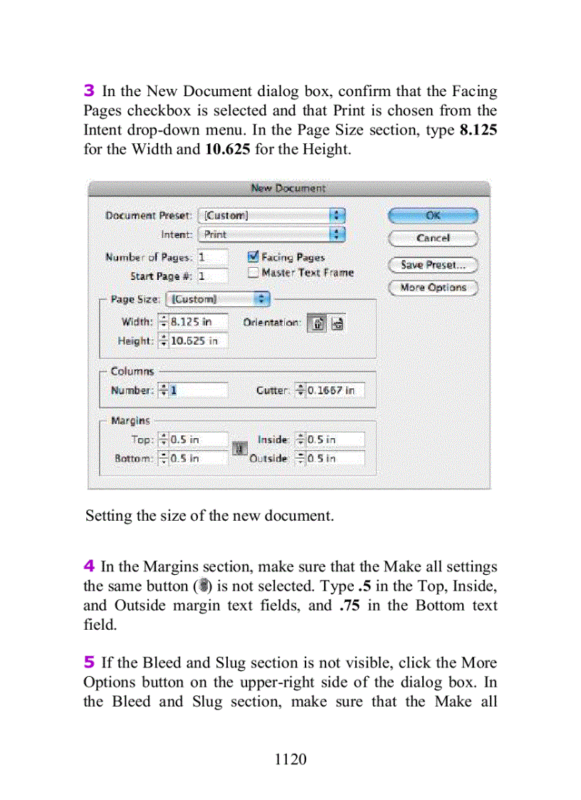 image for page Positioning graphics within a frame