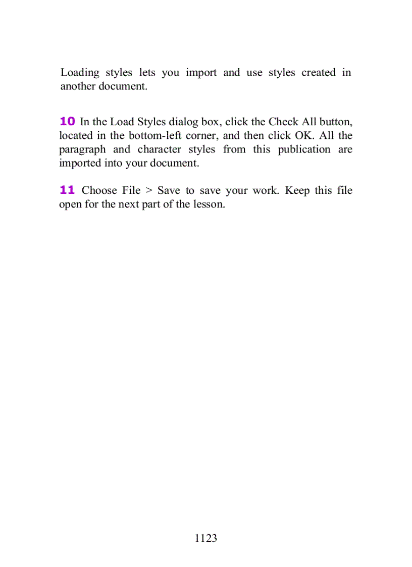 image for page Positioning graphics within a frame