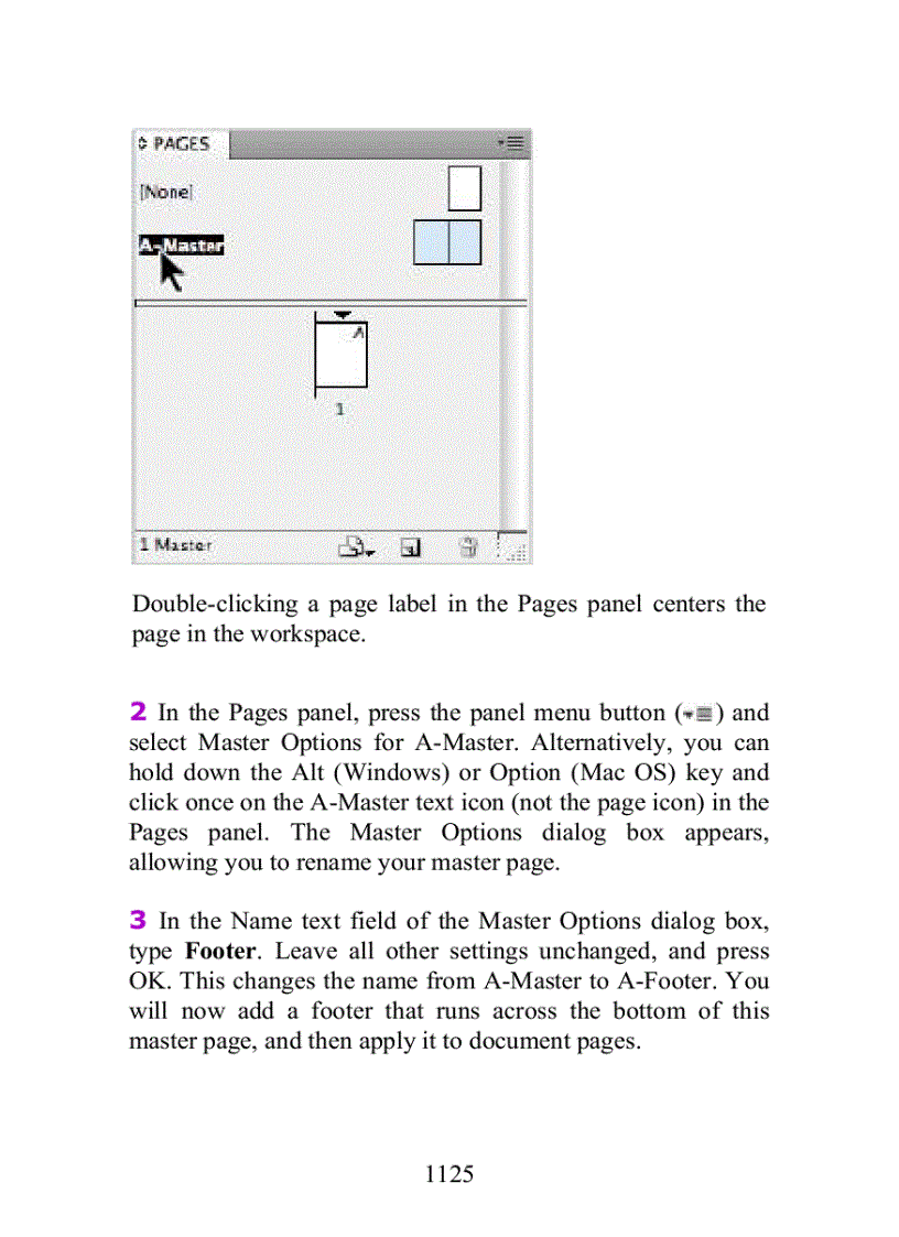 image for page Positioning graphics within a frame