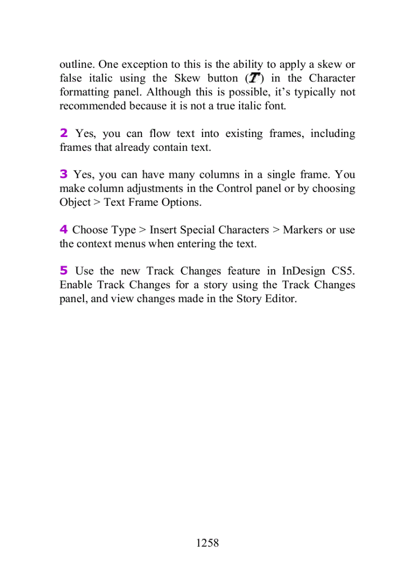image for page Viewing the baseline grid