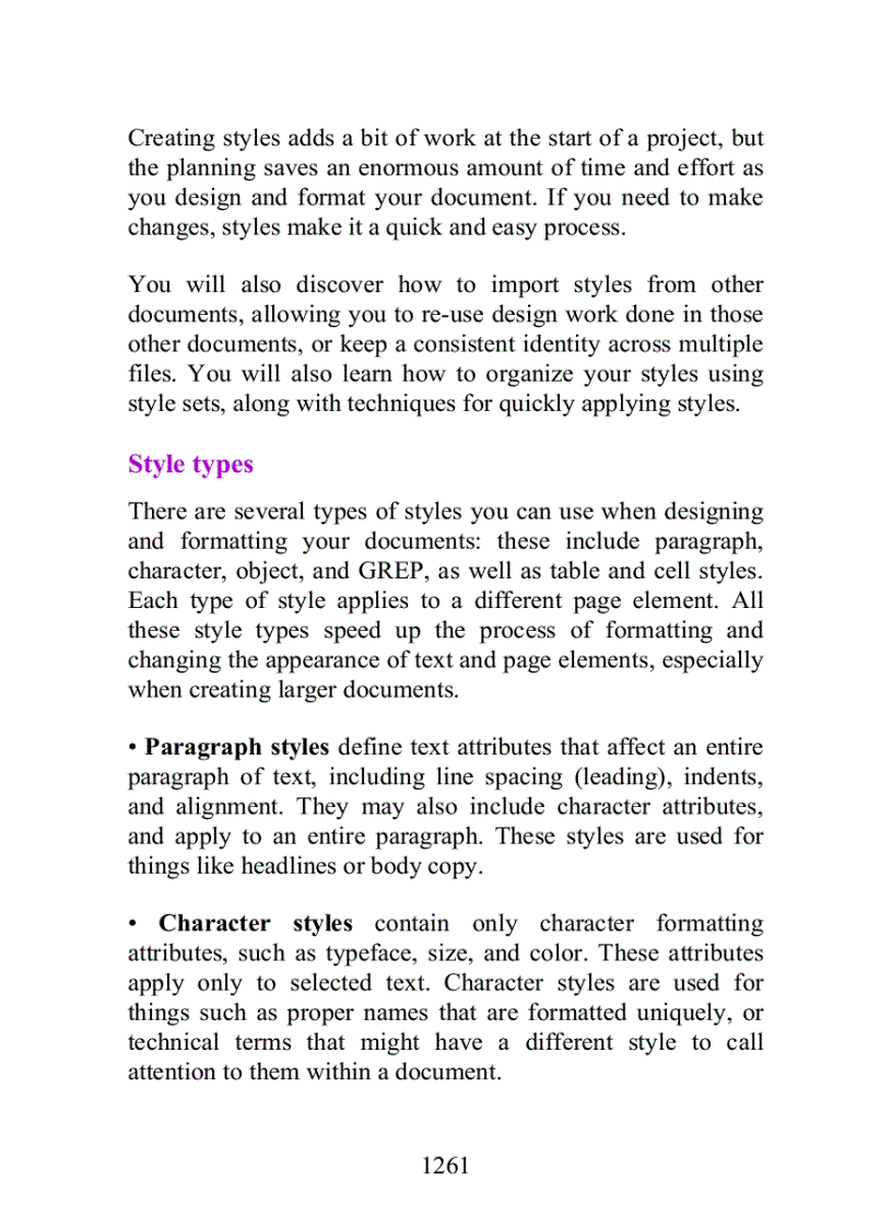 image for page Viewing the baseline grid