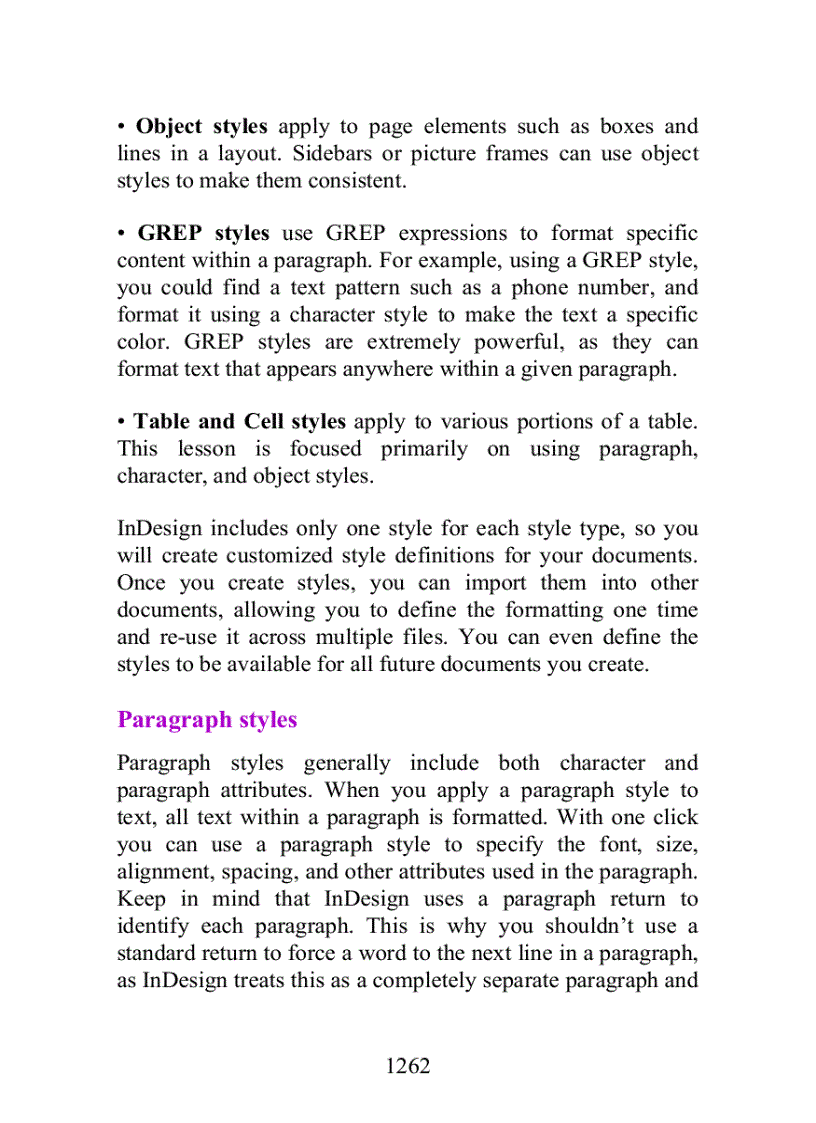 image for page Viewing the baseline grid