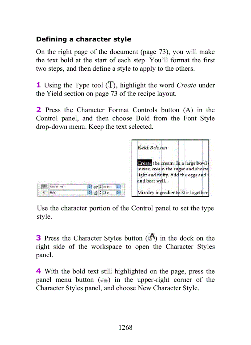 image for page Viewing the baseline grid