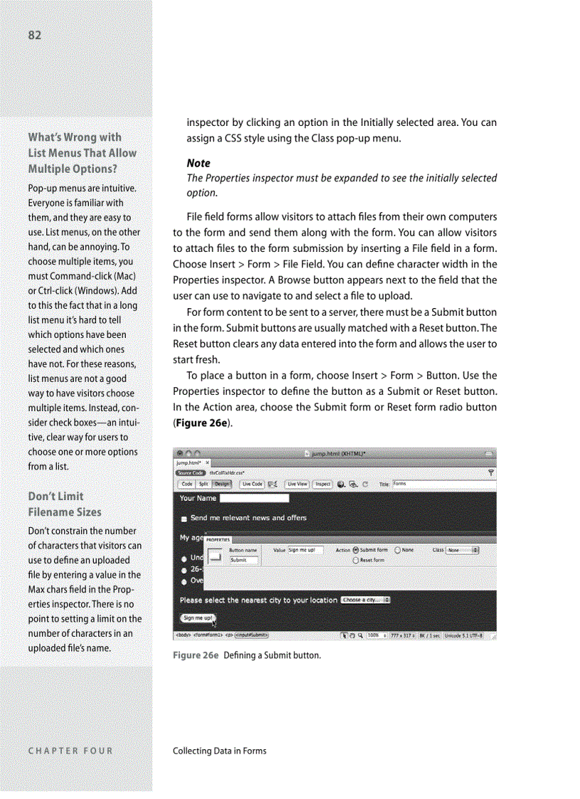 image for page Inserting Form Fields