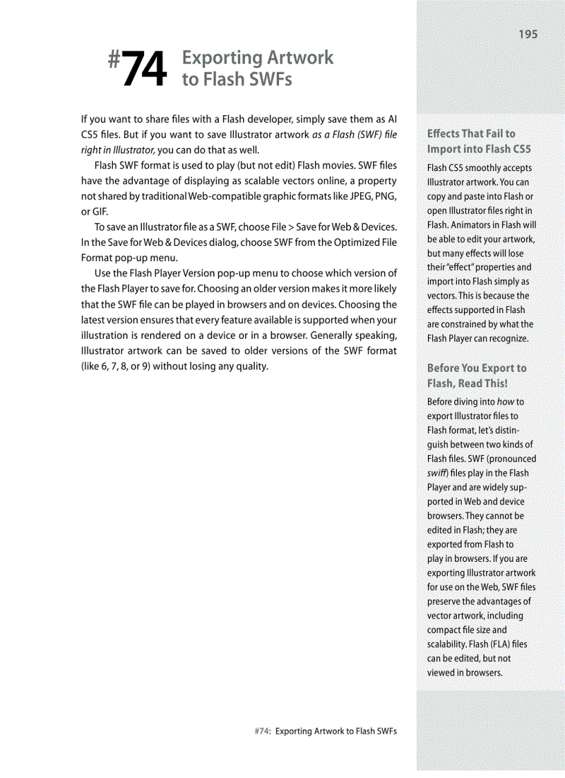image for page Exporting Illustrator Files as HTML