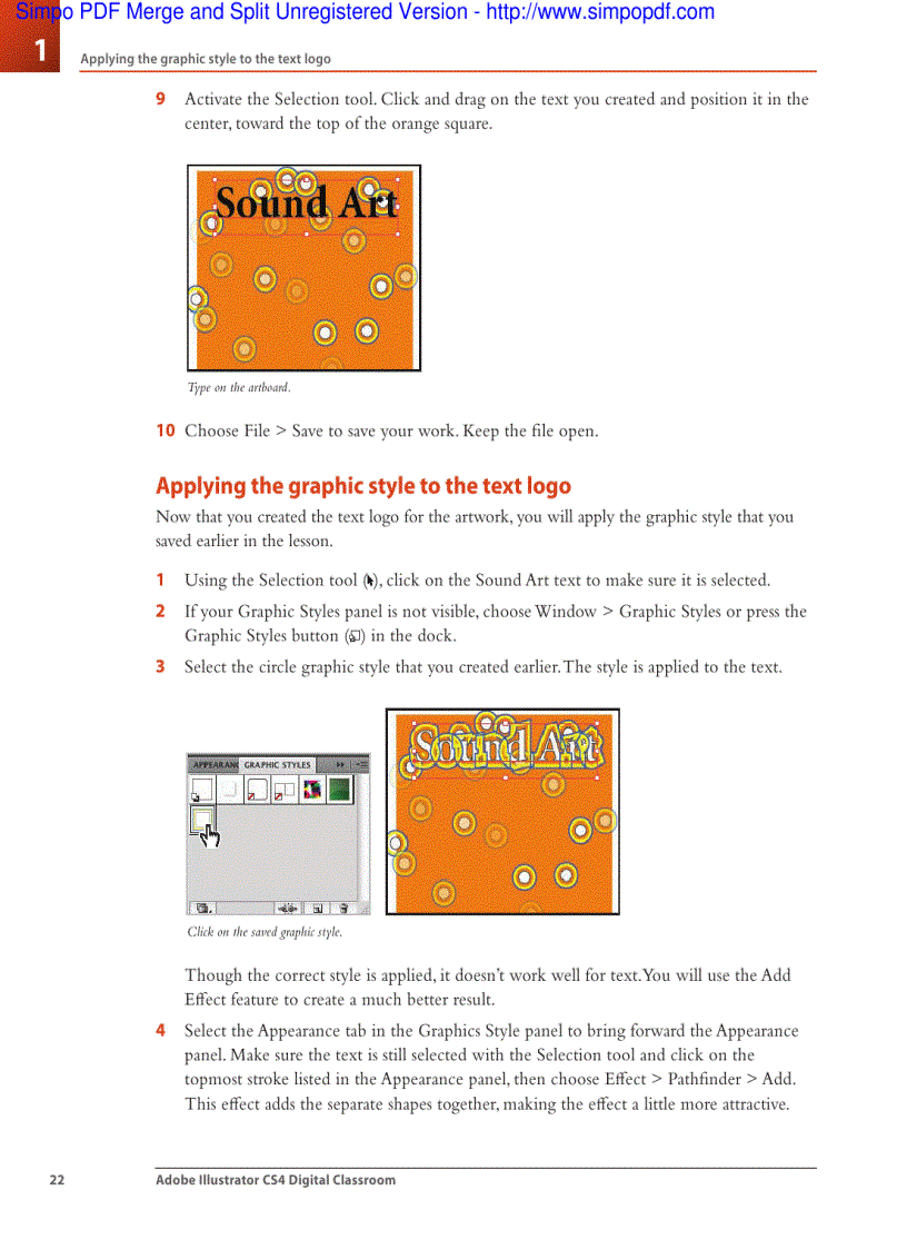 image for page One object multiple fills and strokes