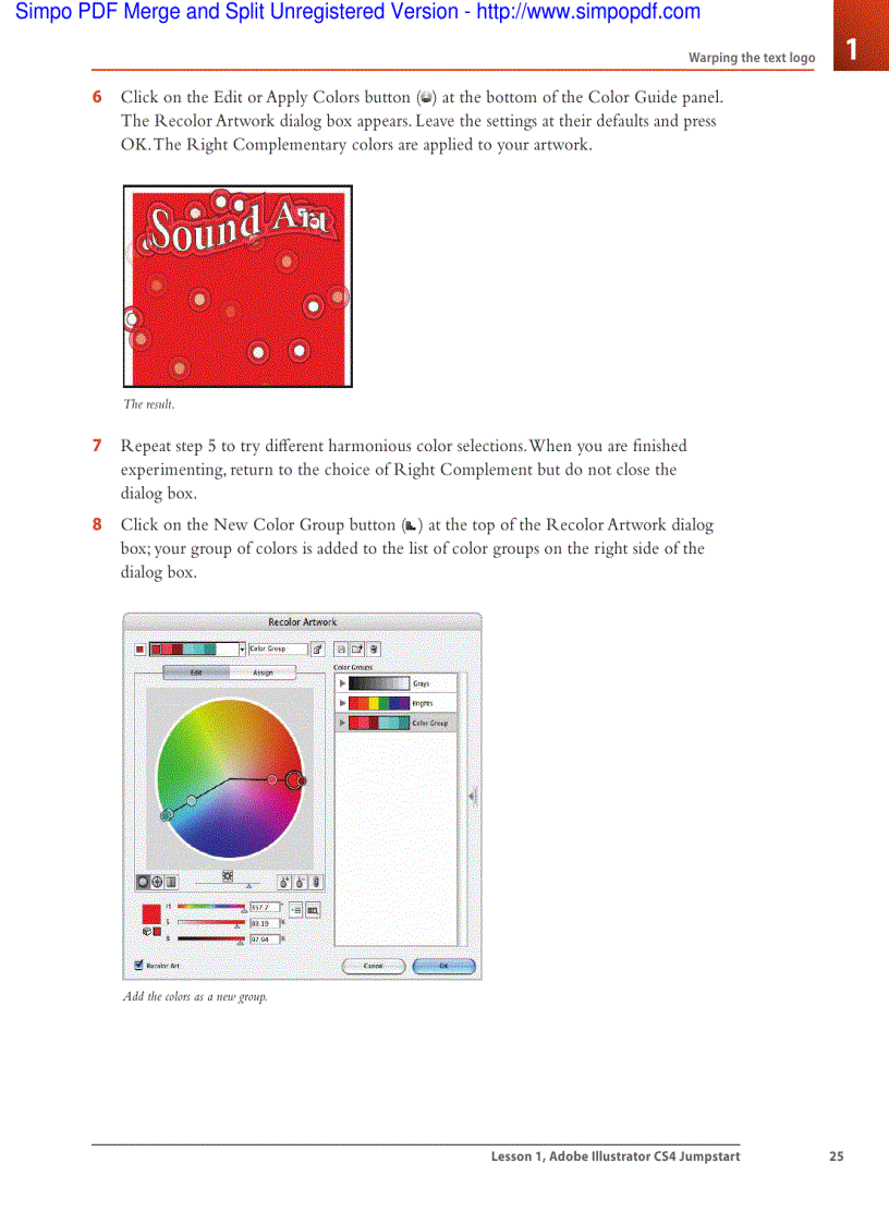 image for page One object multiple fills and strokes