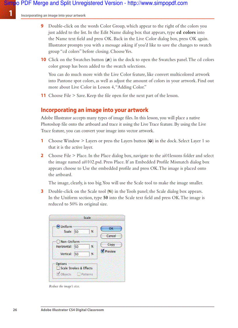 image for page One object multiple fills and strokes