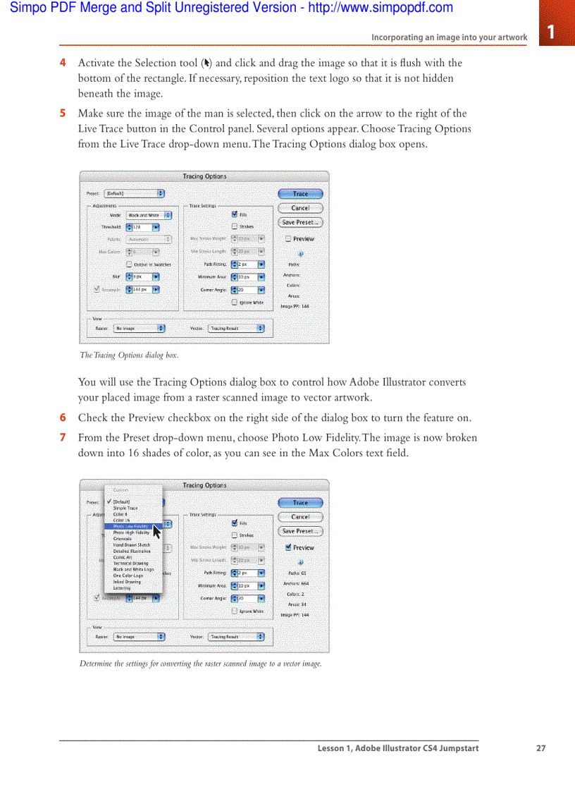 image for page One object multiple fills and strokes