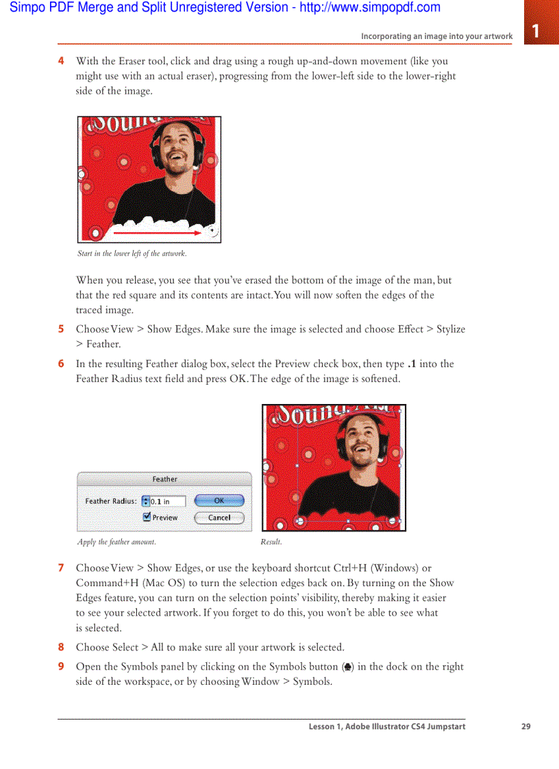 image for page One object multiple fills and strokes