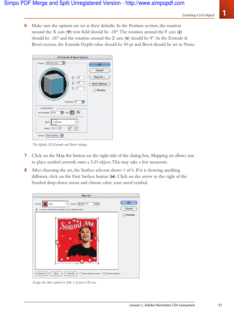image for page One object multiple fills and strokes