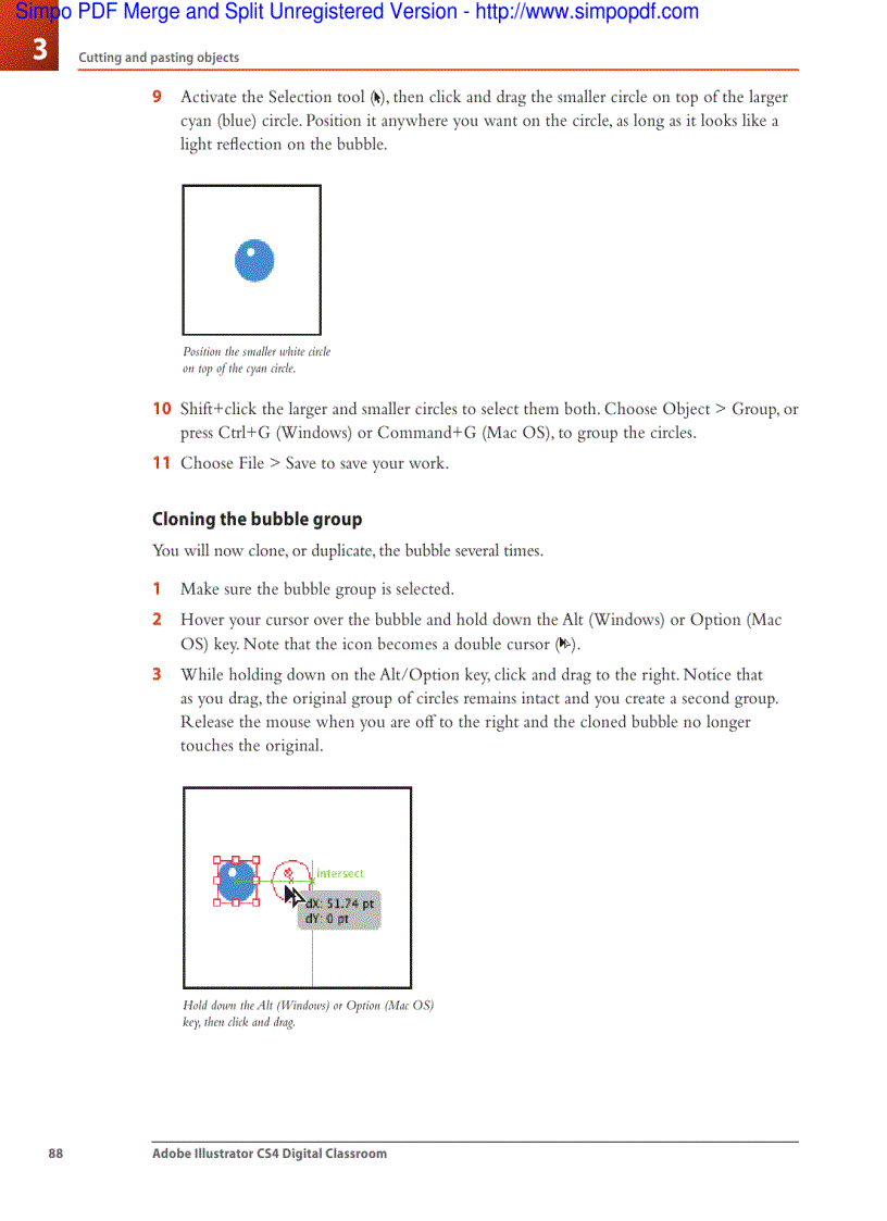 image for page Using shape and transform tools to create artwork