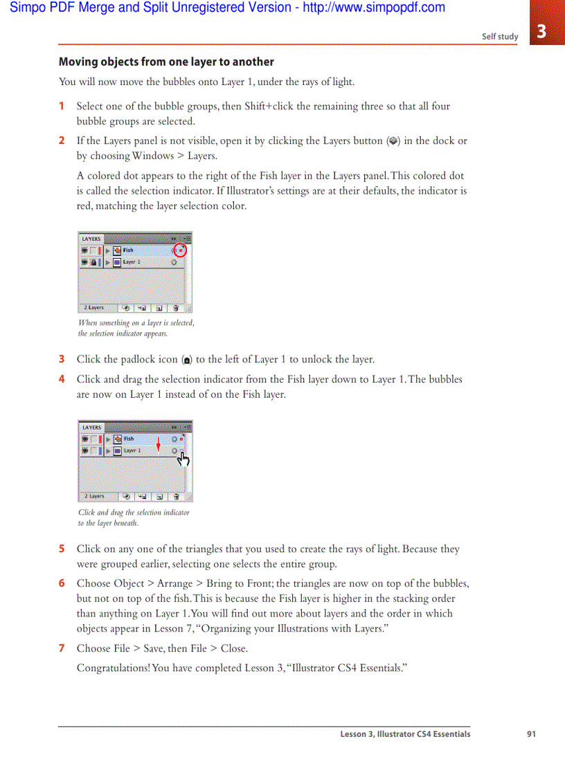 image for page Using shape and transform tools to create artwork
