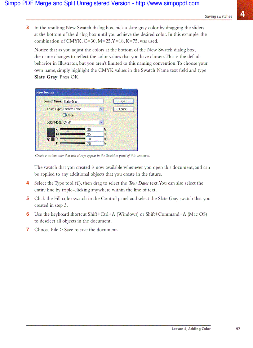 image for page Using shape and transform tools to create artwork