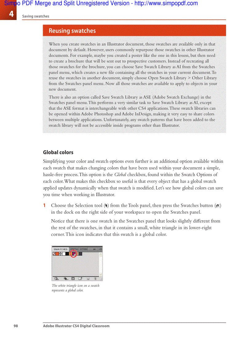 image for page Using shape and transform tools to create artwork