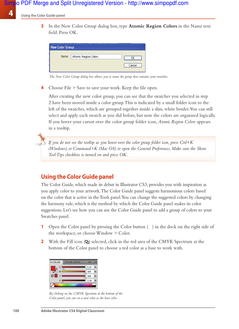 image for page Using shape and transform tools to create artwork