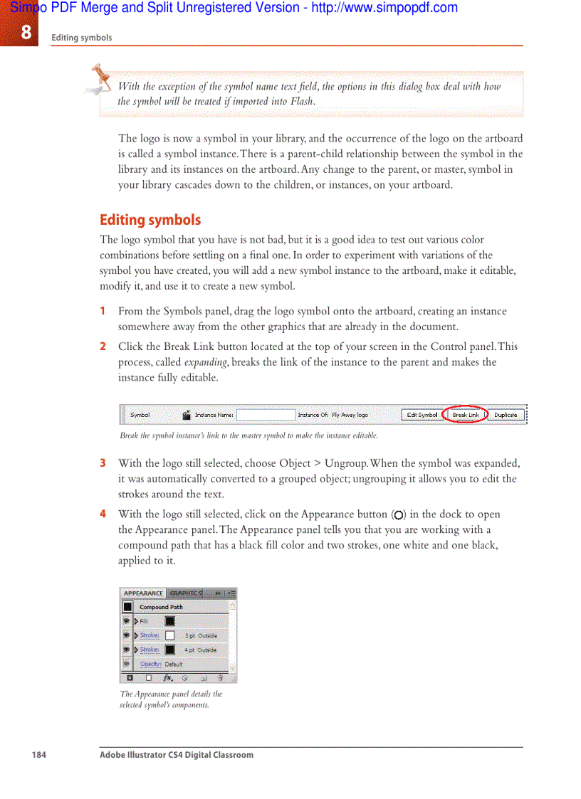 image for page Working with Symbols