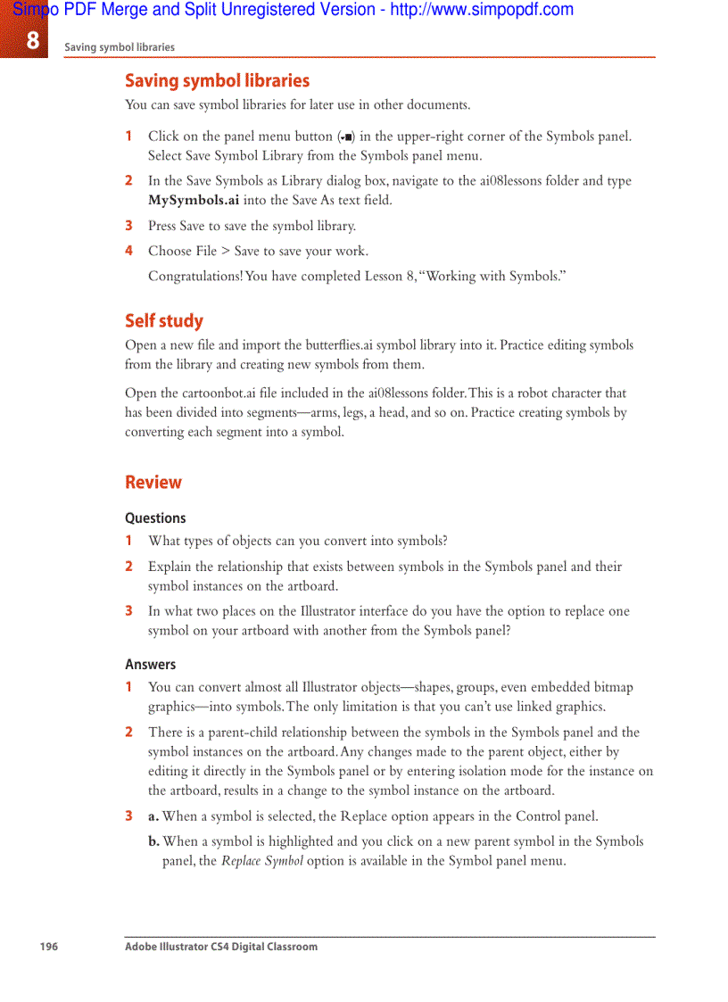 image for page Working with Symbols