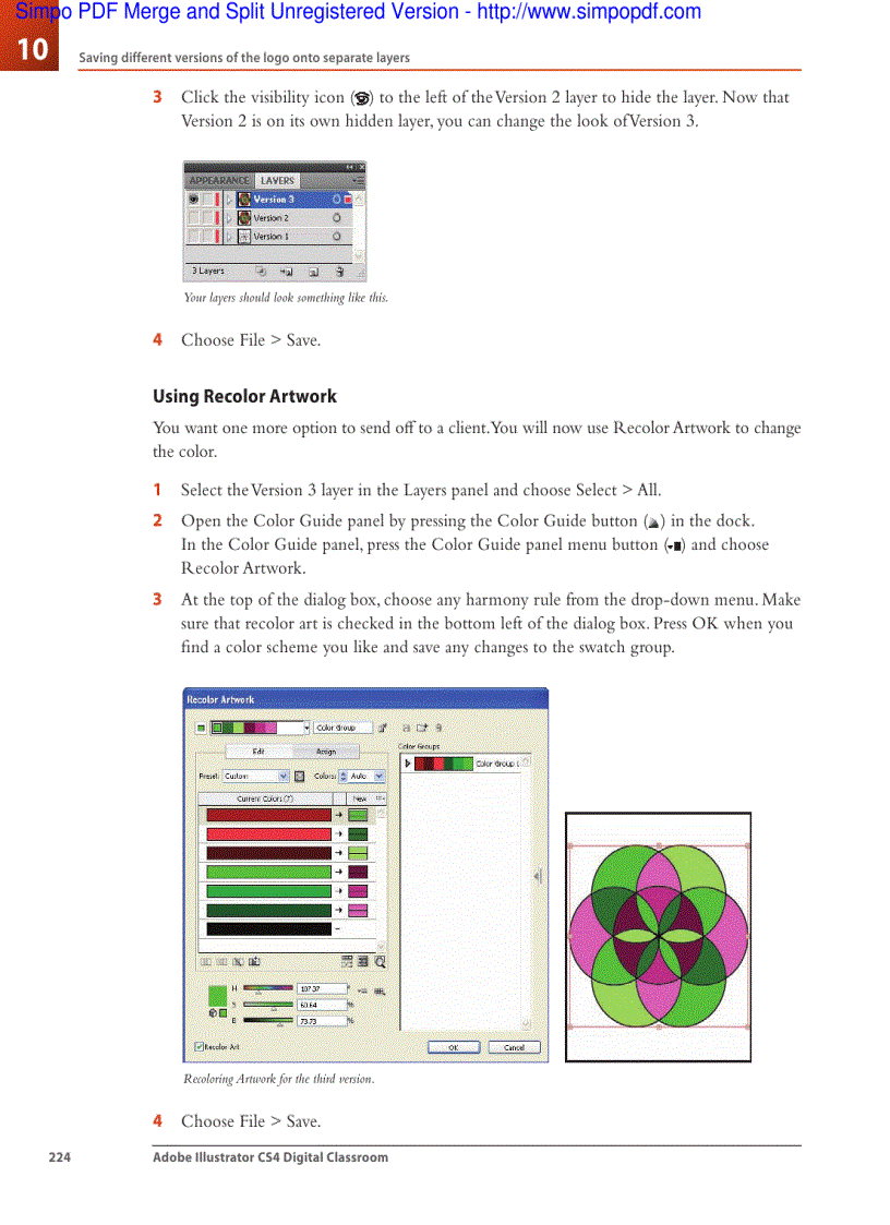 image for page Exporting and Saving Files