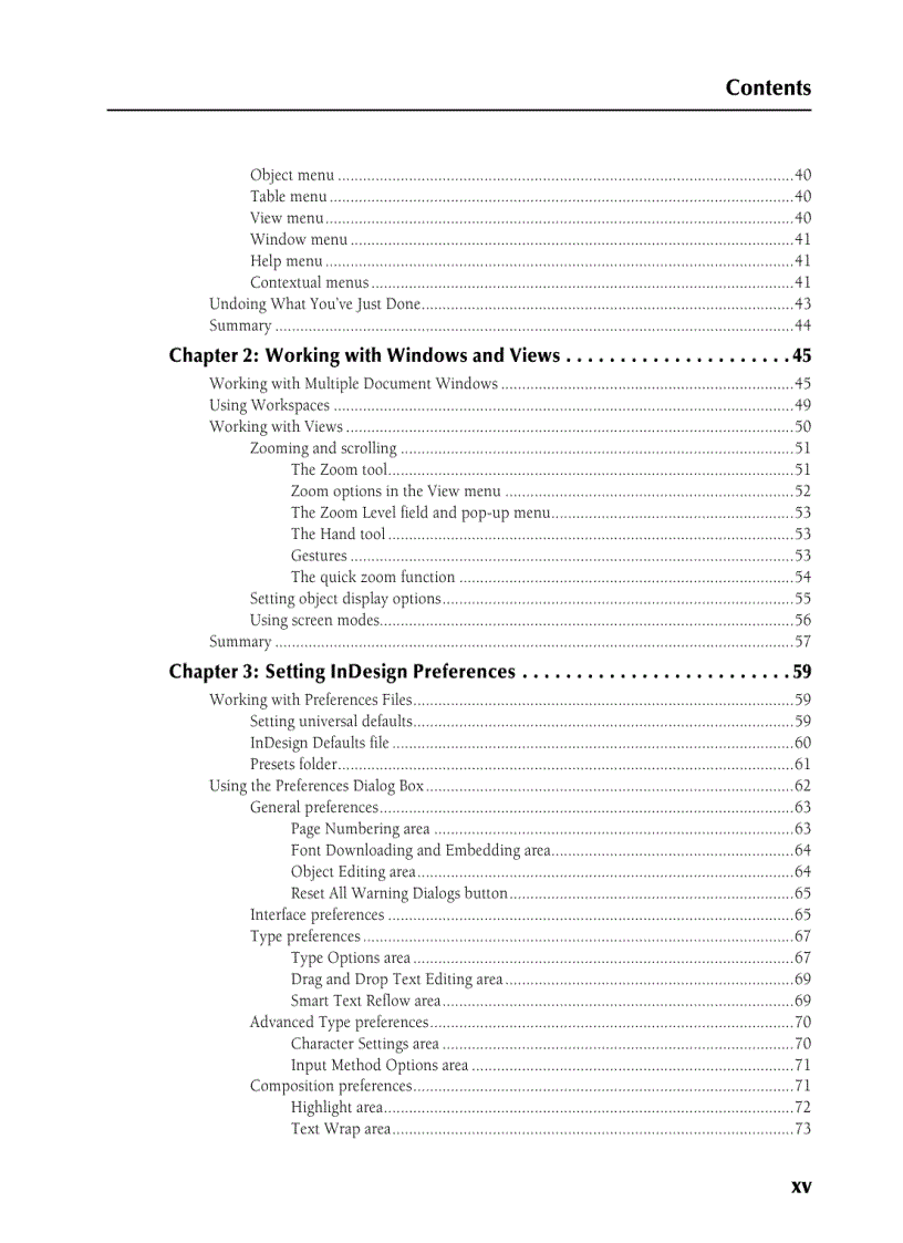 image for page Adobe InDesign CS5 Bible